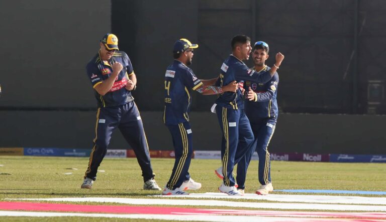 विराटनगरले जनकपुर बोल्ट्सलाई ९ रनले हरायो