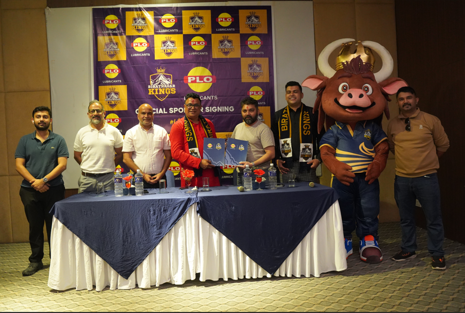 विराटनगर किंग्स र पीएलओ ग्रुपको साझेदारी जारी, आगामी सिजनको तयारी सुरु
