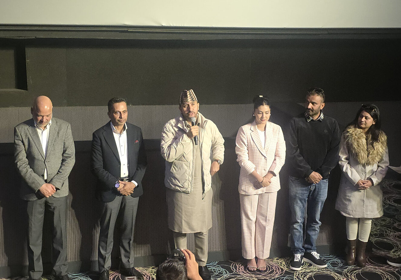 संचार मन्त्री खरेलले ‘परान’ फिल्म हेरे, नेपाली चलचित्रलाई प्रोत्साहन