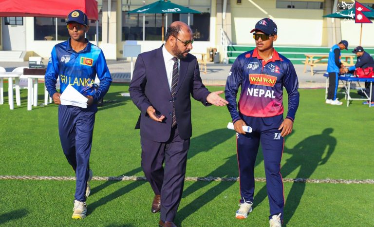 एसिसी यु–१९ एसिया कप: नेपालले श्रीलंकालाई ८३ रनको सामान्य लक्ष्य