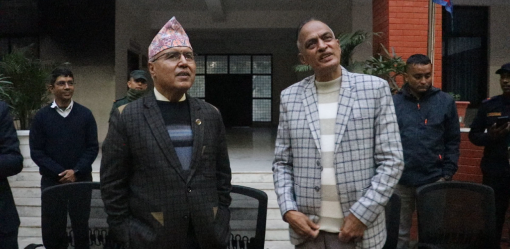 अर्थमन्त्रीले बुटवल उपमहानगर भवनको क्षतिग्रस्त स्थिति अवलोकन गरे