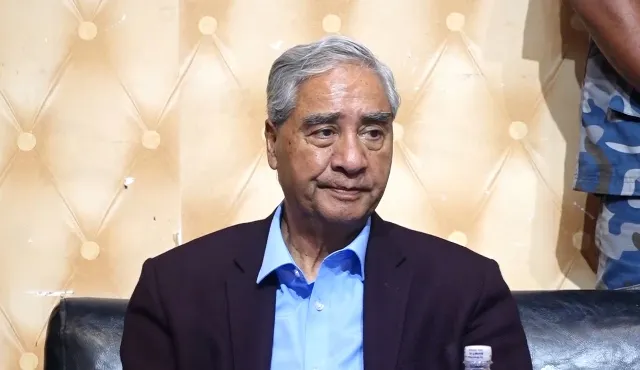 पूर्वप्रधानमन्त्री शेरबहादुर देउवा दम्पतीविरुद्ध पक्राउ पुर्जी जारी