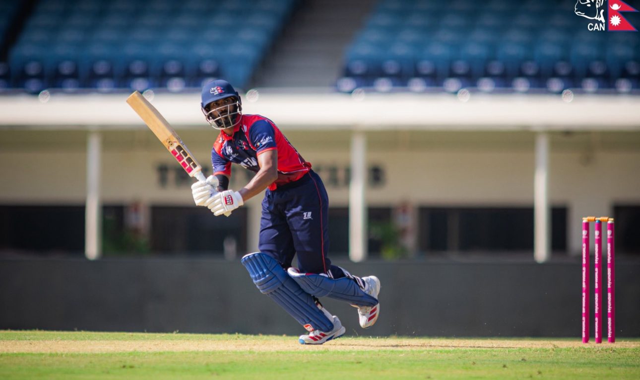 टी-२० विश्वकपअघि अभ्यास खेलमा नेपालले क्यानडाविरुद्ध ६ विकेटको सहज जीत