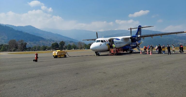मौसम अनुकूल बनेसँगै तुम्लिङटार–काठमाडौँ हवाई सेवा सञ्चालनमा
