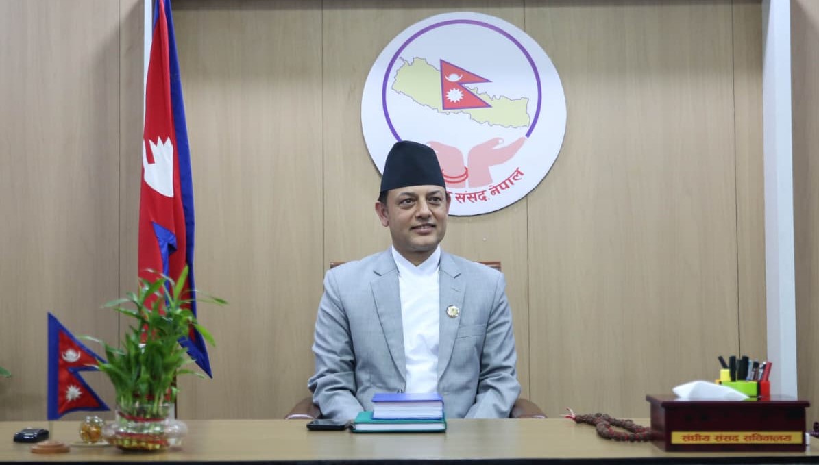 नवनिर्वाचित सभामुख अर्यालले गरे पद बहाली