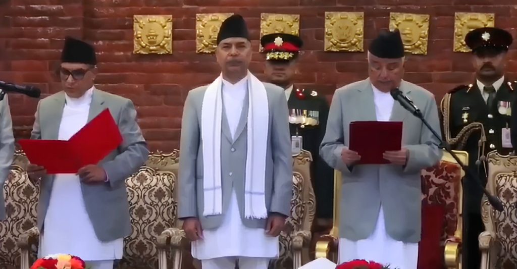प्रधानन्यायाधीश डा. मनोजकुमार शर्माले लिए शपथ, आजै पदभार ग्रहण गर्ने