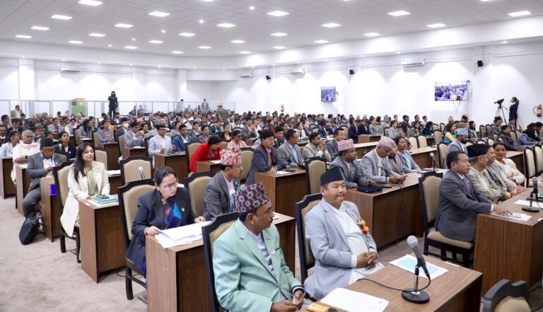 विपक्षीको अवरोधपछि प्रतिनिधिसभा बैठक सोमबारसम्म स्थगित