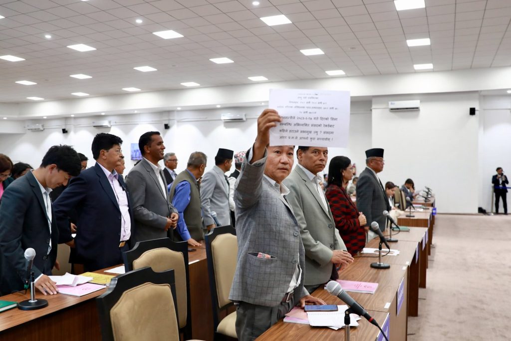 राष्ट्रियताको मुद्दामा विपक्षीको सरकारलाई खबरदारी, सीमा सुरक्षा र जवाफदेहितामाथि संसद्मा प्रश्न