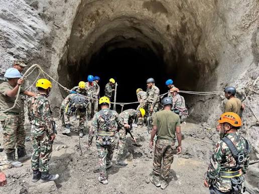 चिलिमे जलविद्युत् आयोजनामा उद्धार टोलीले भेटायो ३ शव